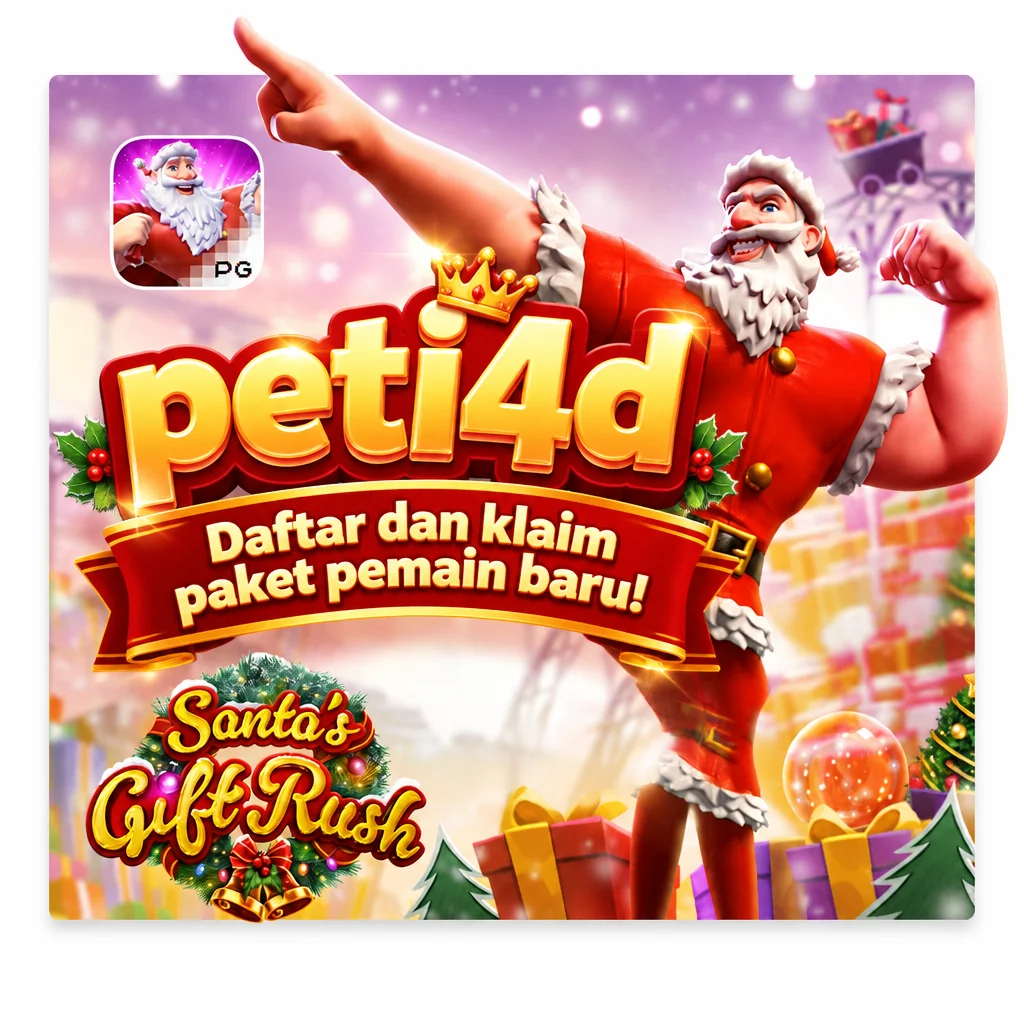 peti4d · Daftar dan klaim paket pemain baru!